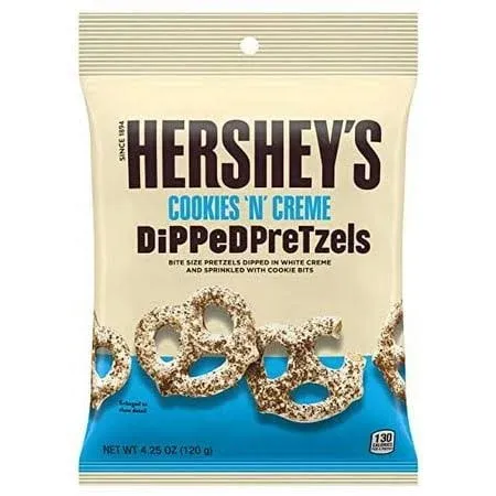 Hershey's Cookies N Creme Dipped Pretzels