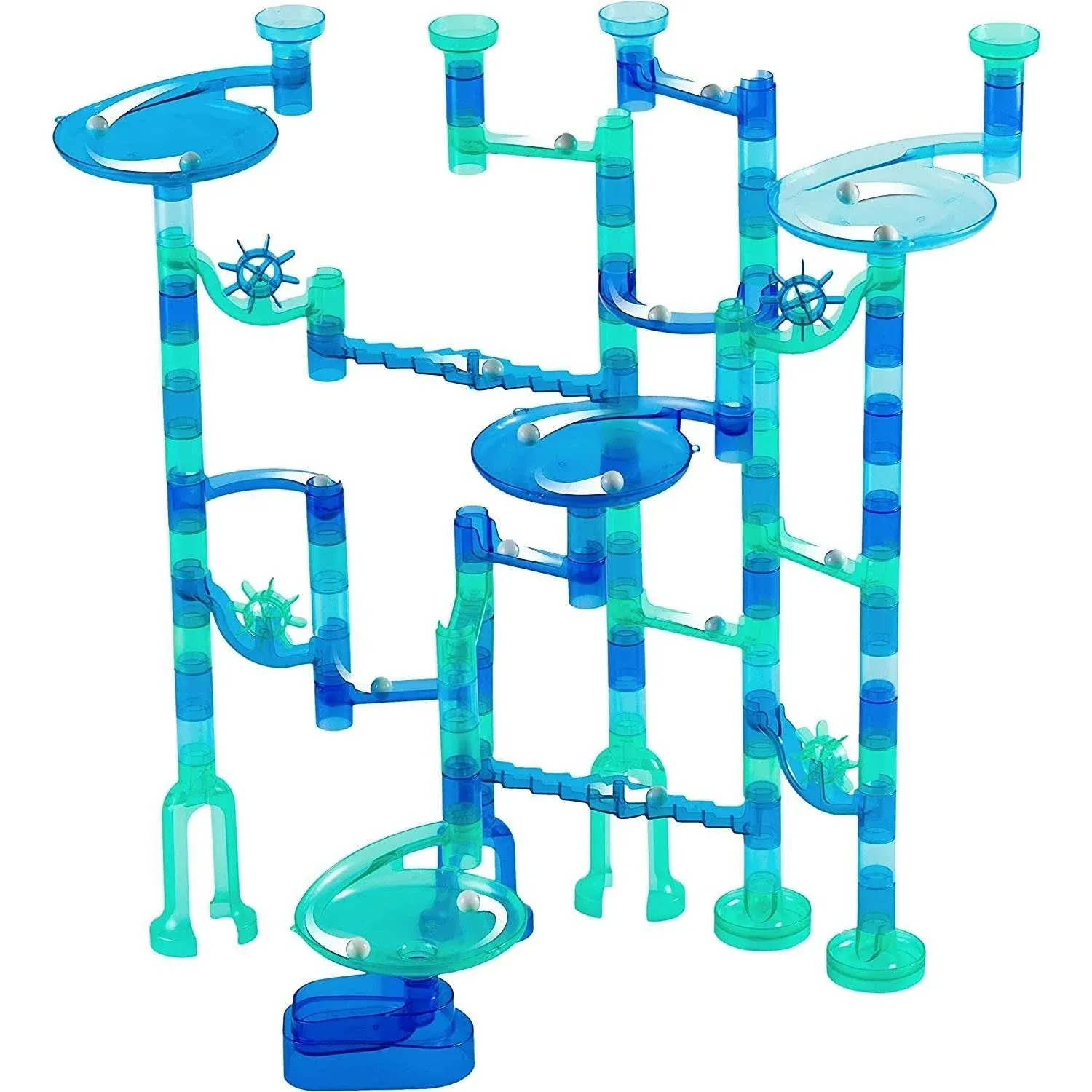 Marble Genius Marble Run Starter Set STEM Toy for Kids Ages 4-12 - 130 Comple...