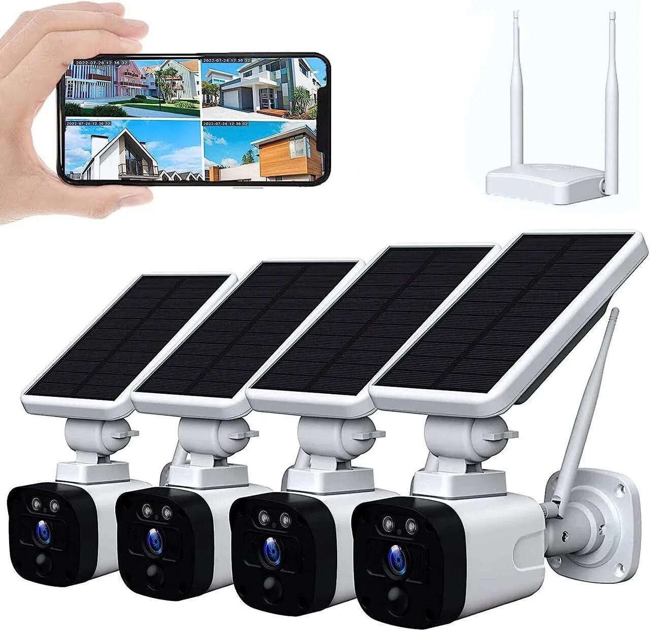 Solar Security Camera System