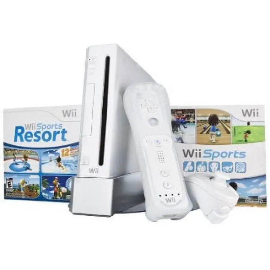 Nintendo Wii Console, White