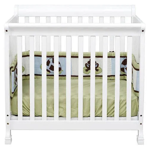 Kalani 4-in-1 Convertible Mini Crib, White