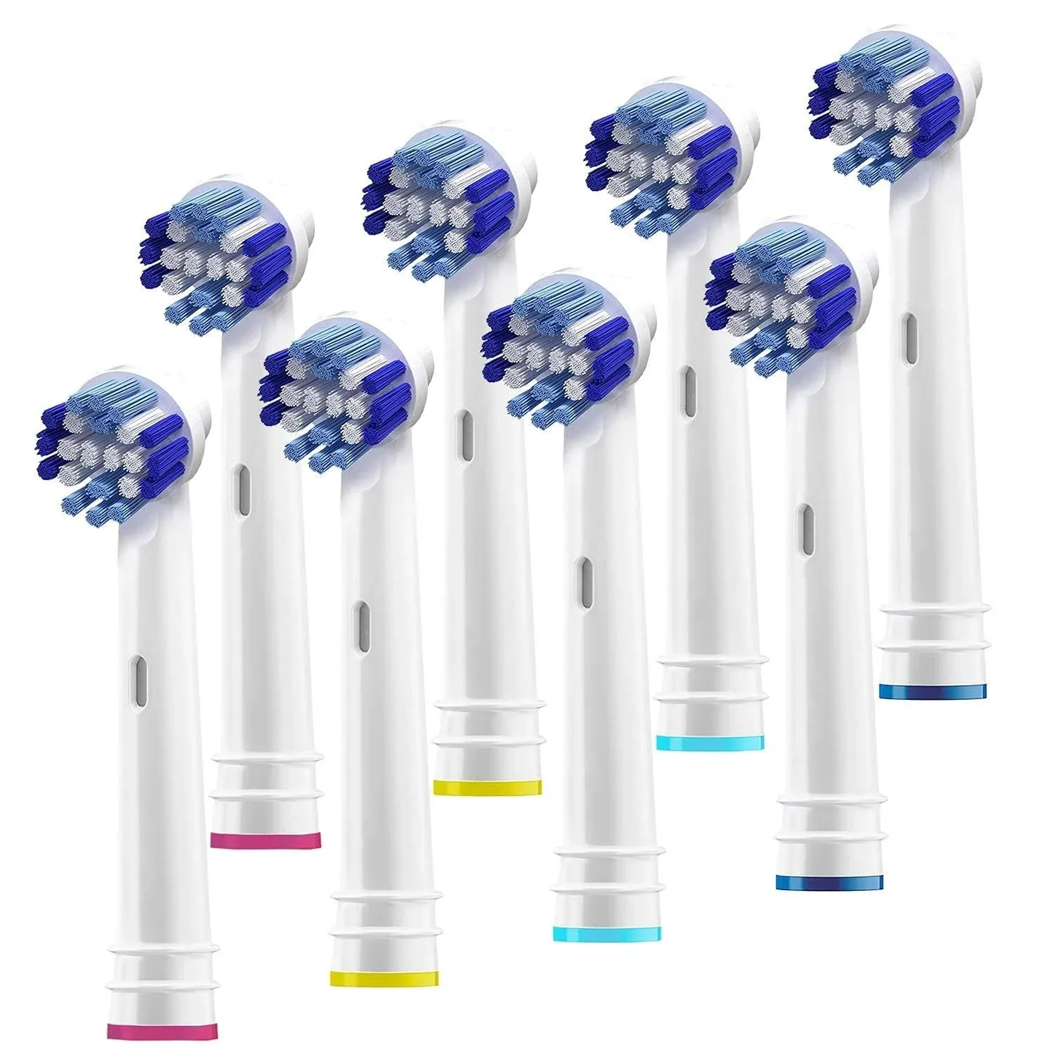 Replacement Brush Heads Refill for Oral B Pro 1000 3000 500 7000 8000 Etc-8 PCS