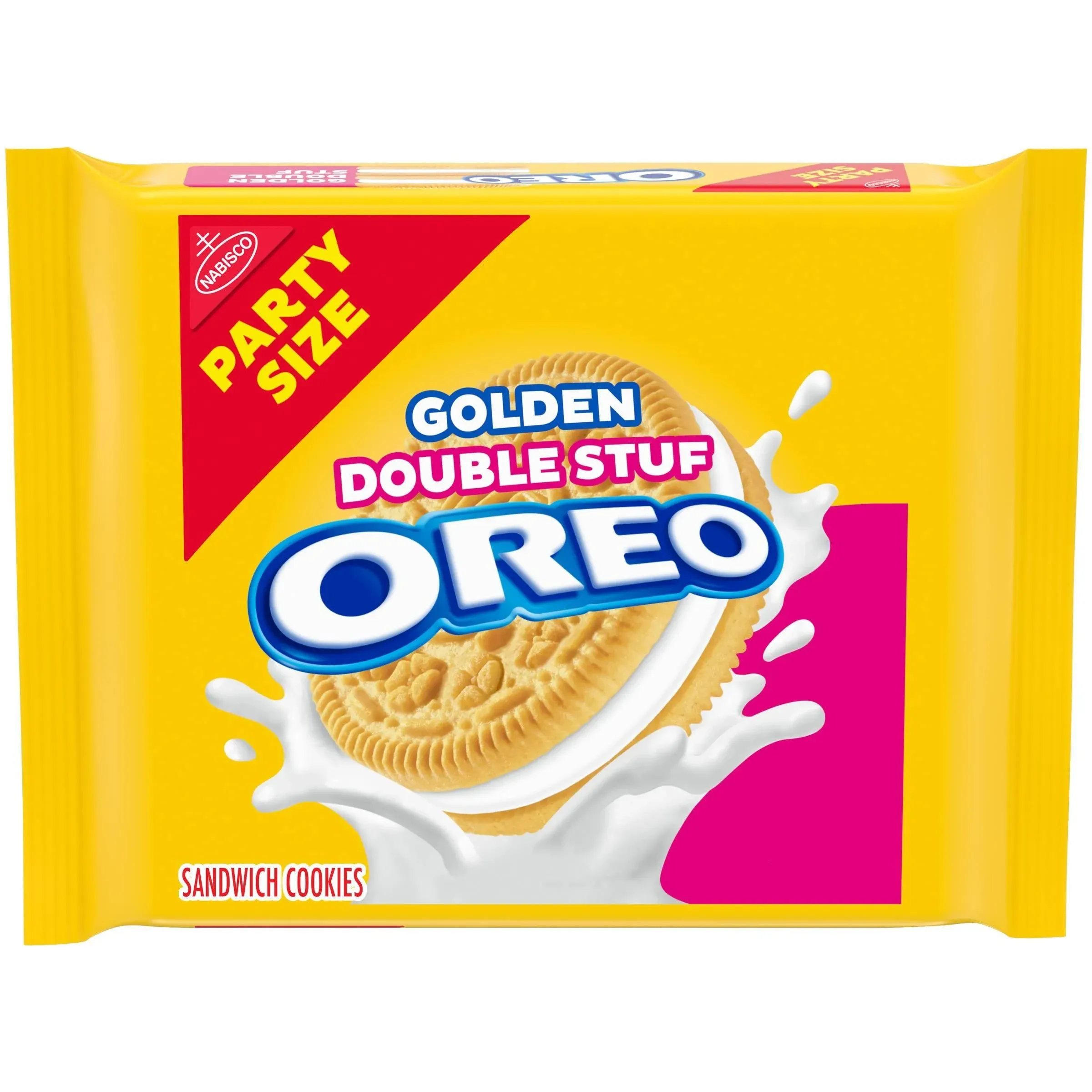 Golden Double Stuf Oreo Sandwich Cookies