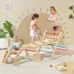 Tiny Land 5-in-1 Rainbow Climbing Set