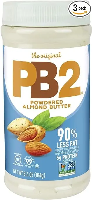 PB2 Foods The Original PB2 Powdered Almond Butter 6.5 Oz (184 g)