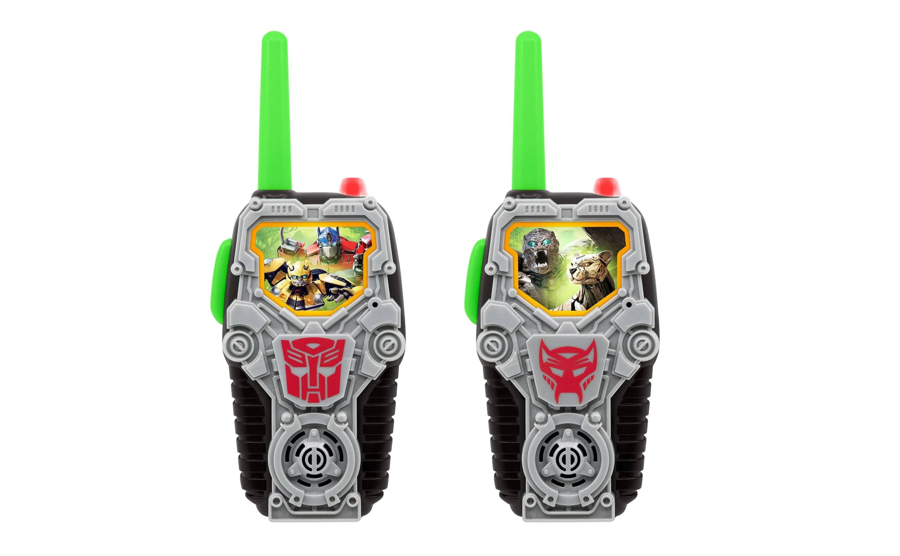 eKids Transformers Toy Walkie Talkies for Kids, Light-Up Indoor and Outdoor Toys for Kids and Fans of Transformers Toys