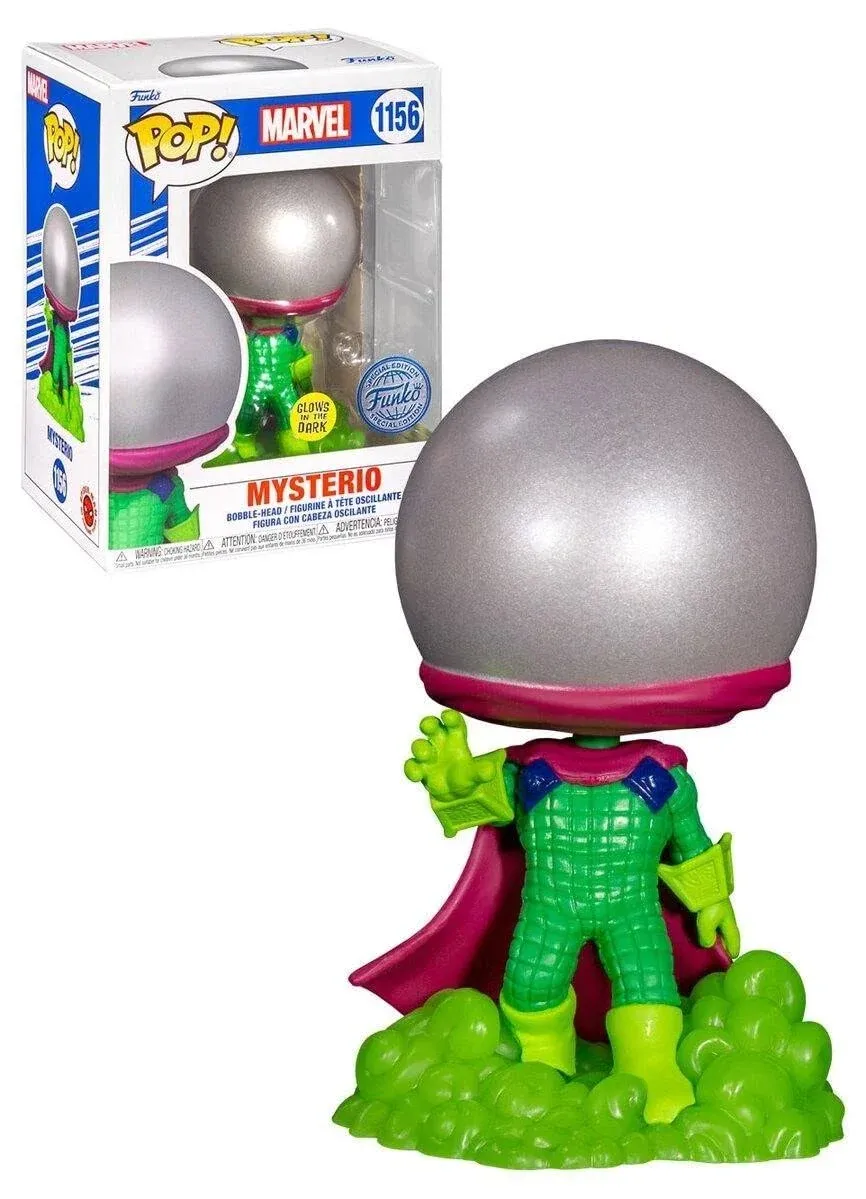 Funko Marvel Mysterio GITD Pop Vinyl