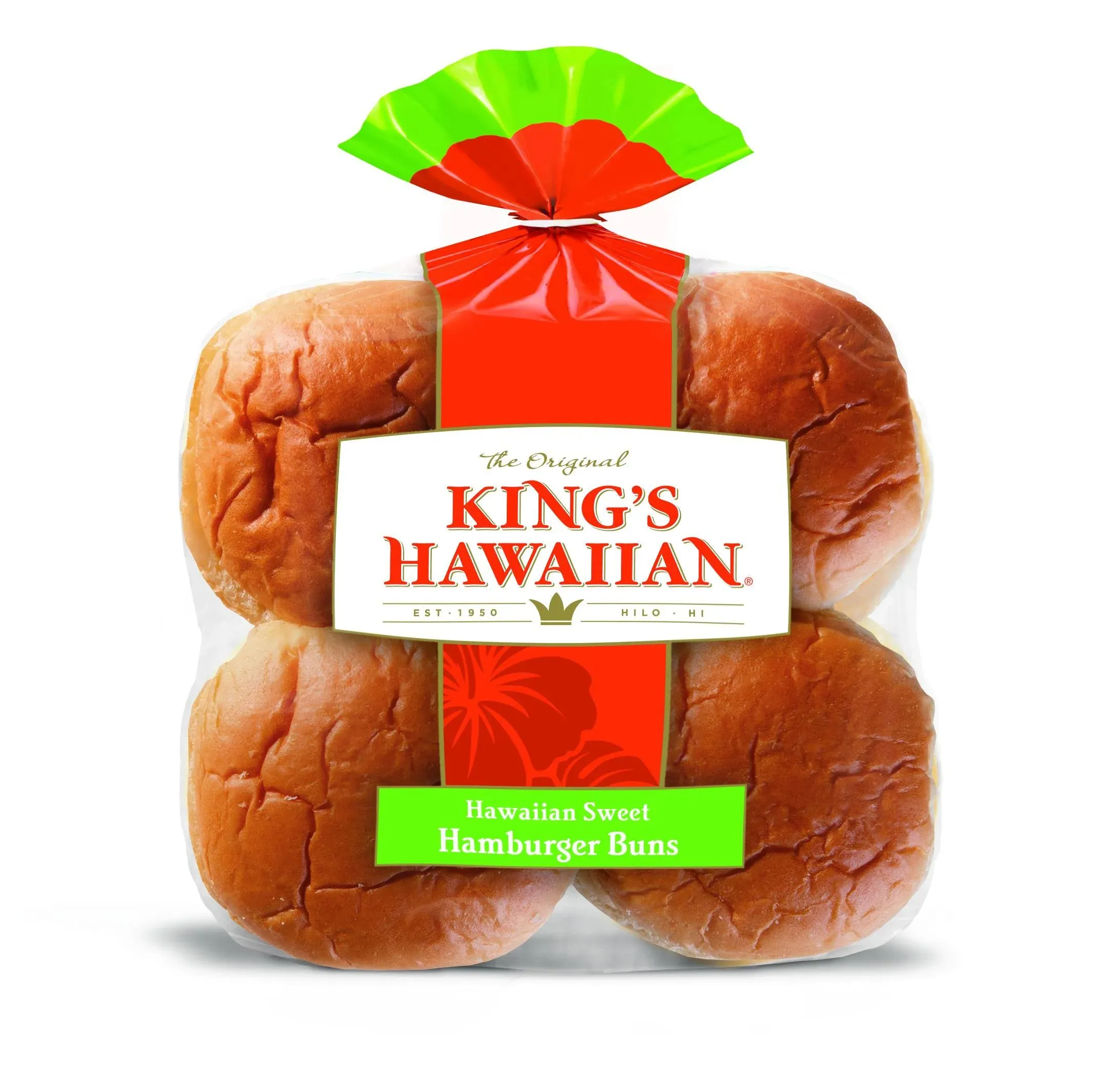 King's Hawaiian Sweet Hamburger Buns