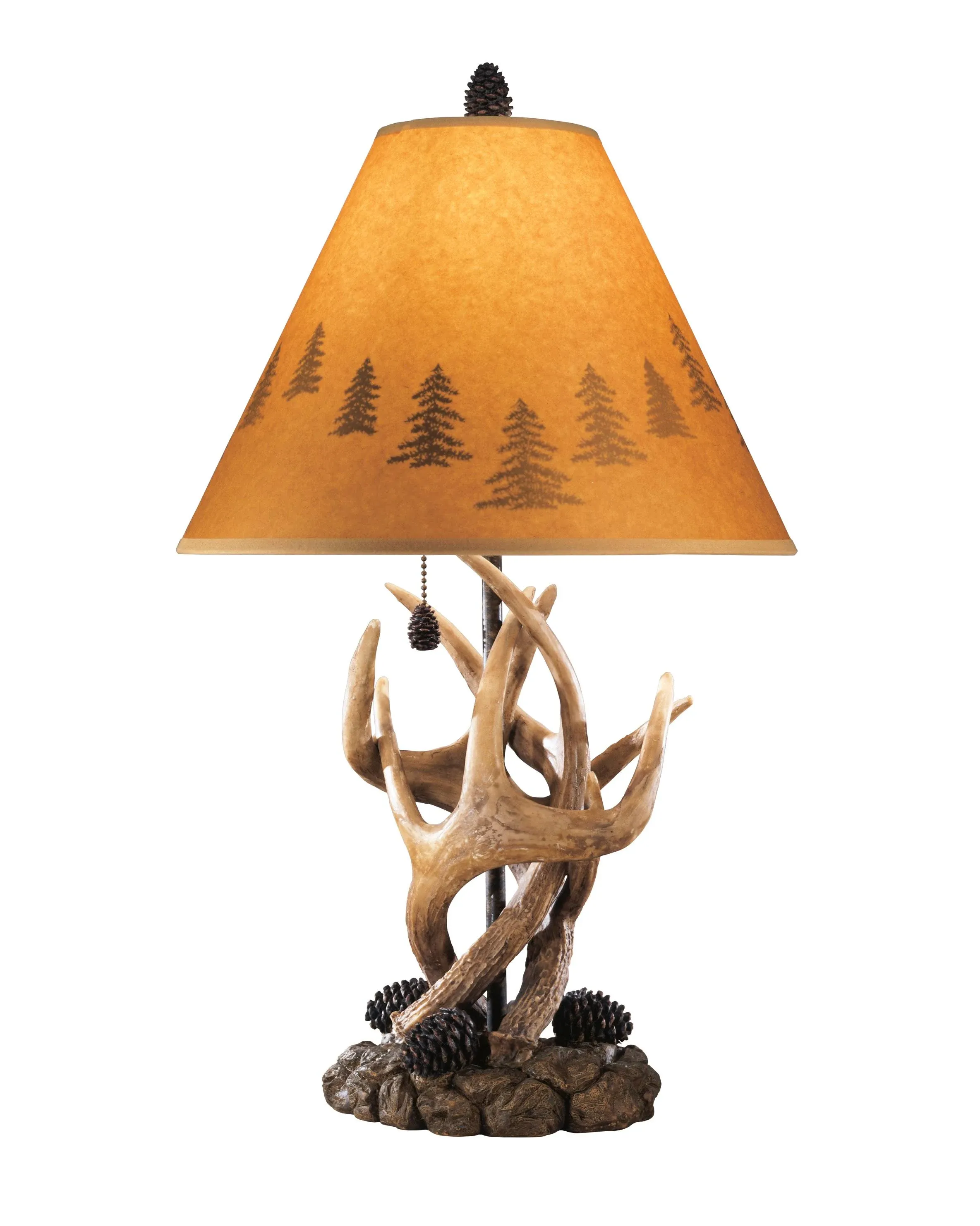 Signature Design by Ashley L316984 Antlers Table Lamp - Pair