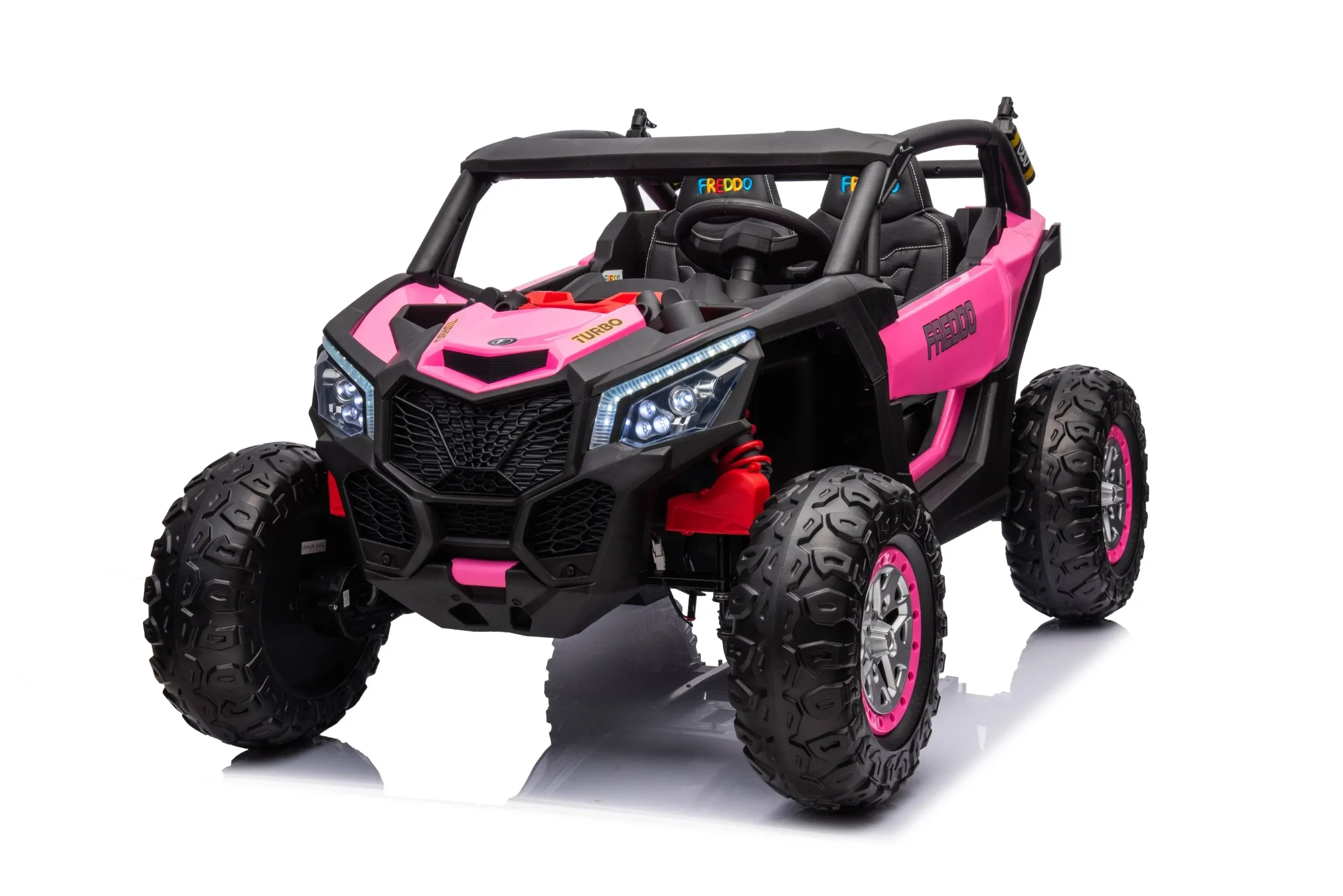 Freddo Toys 24V UTV 2-Seater Ride-On - Pink