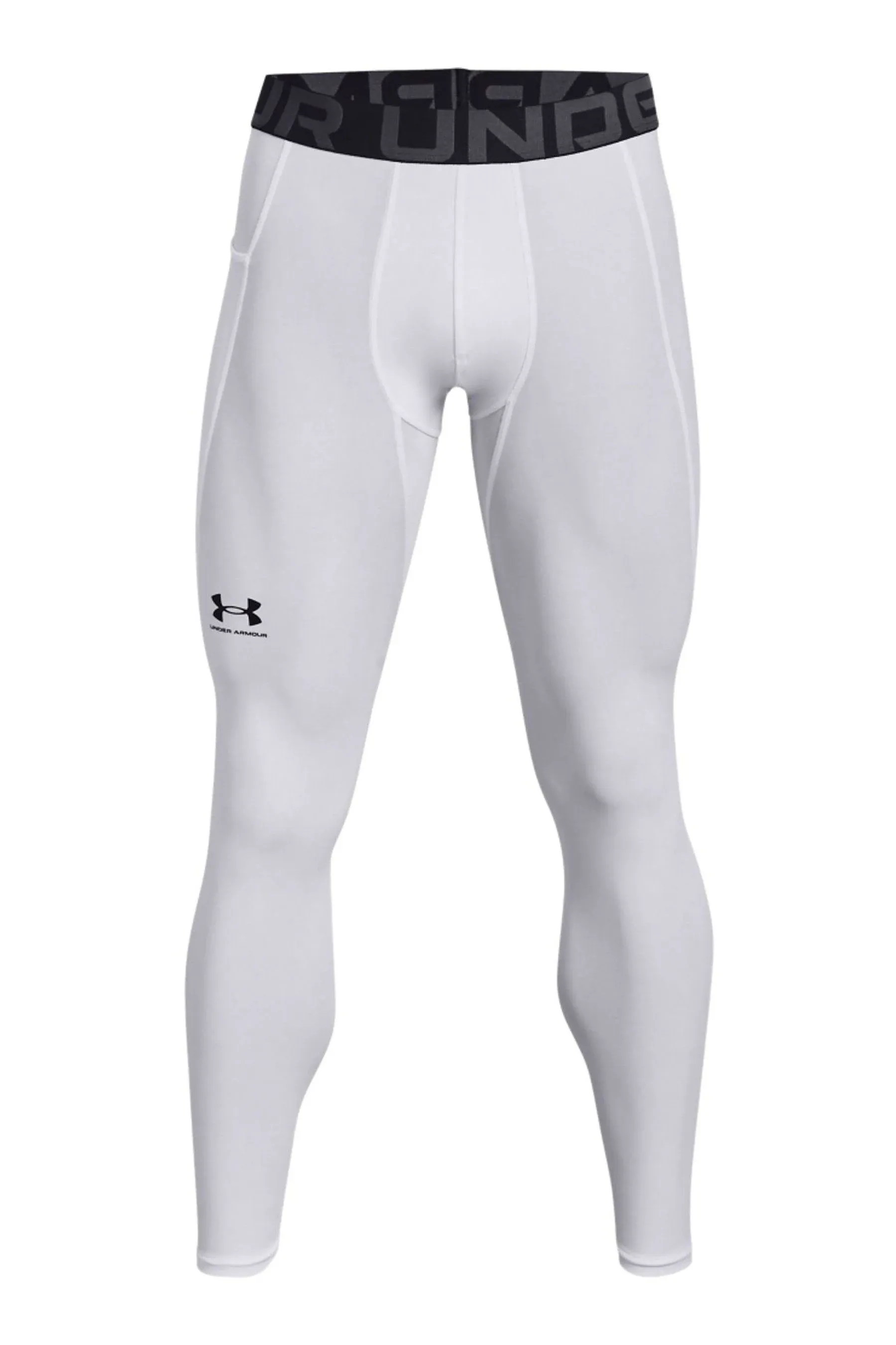 Under Armour Men's Heatgear Armour Leggings - White