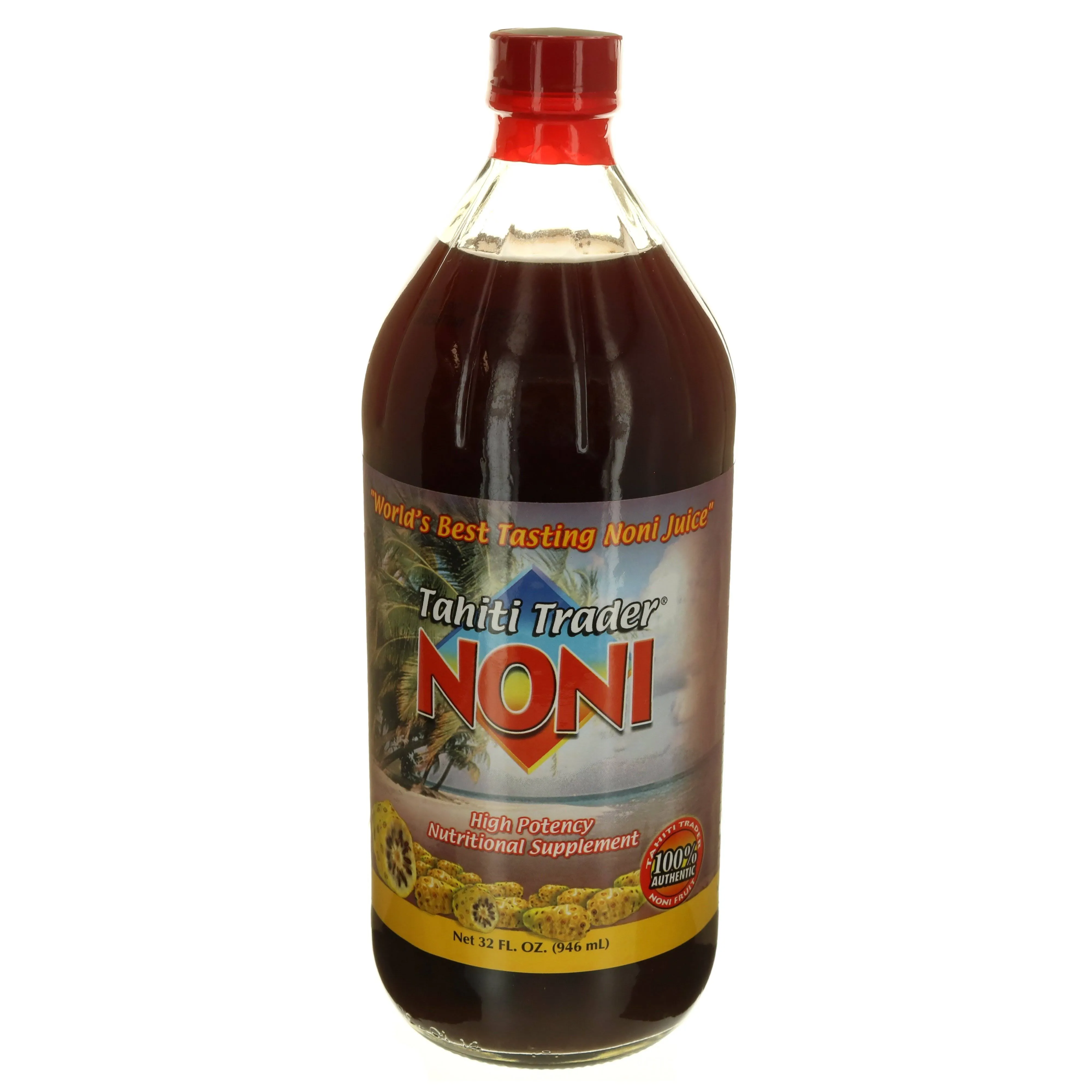 Tahiti Trader High Potency Noni Juice - 32 fl oz bottle