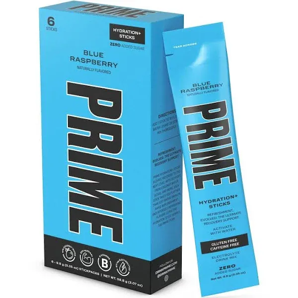 Prime Hydration Sticks Blue Raspberry