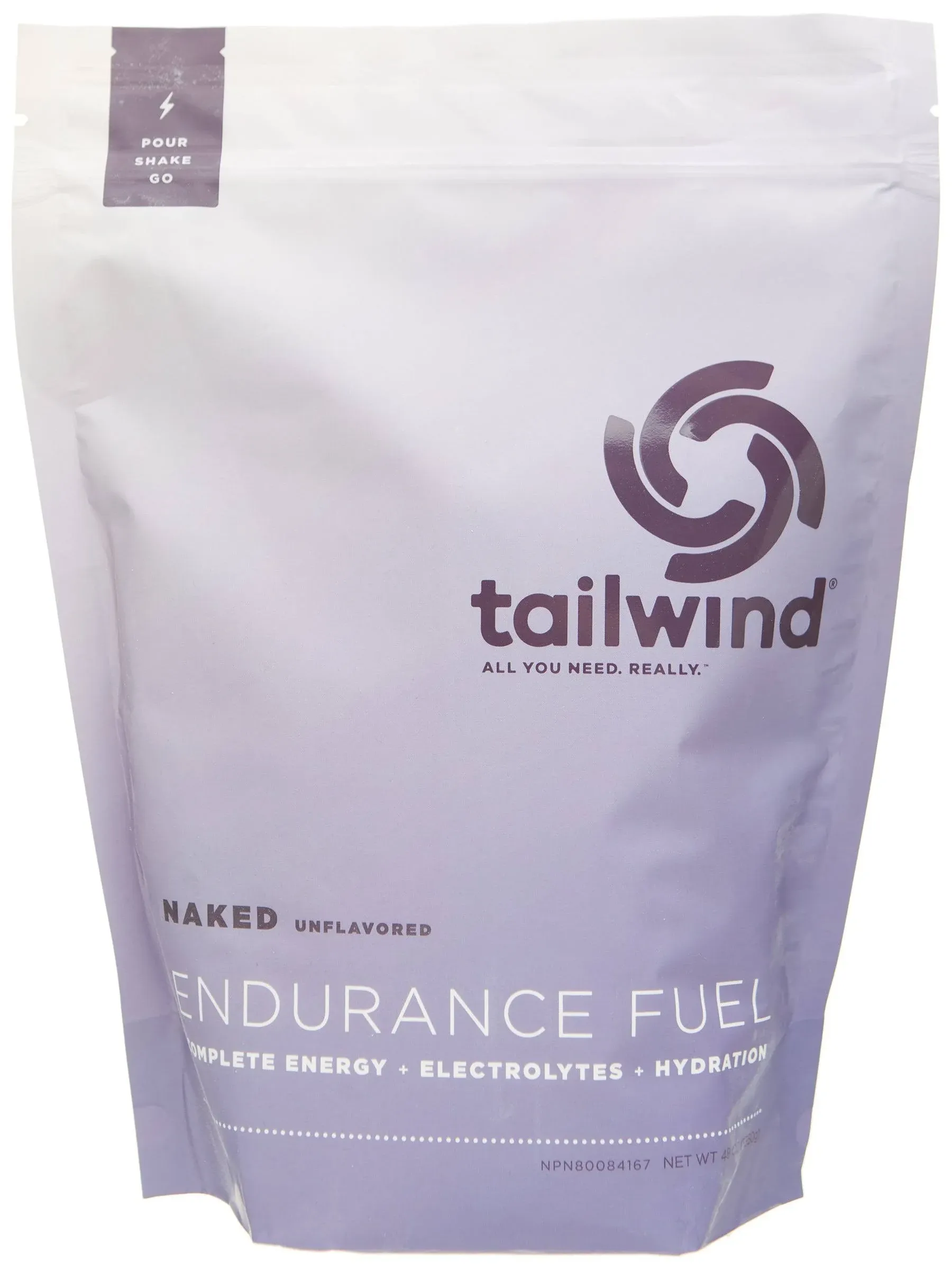 Tailwind Endurance Fuel, Naked Unflavored - 48 oz pouch