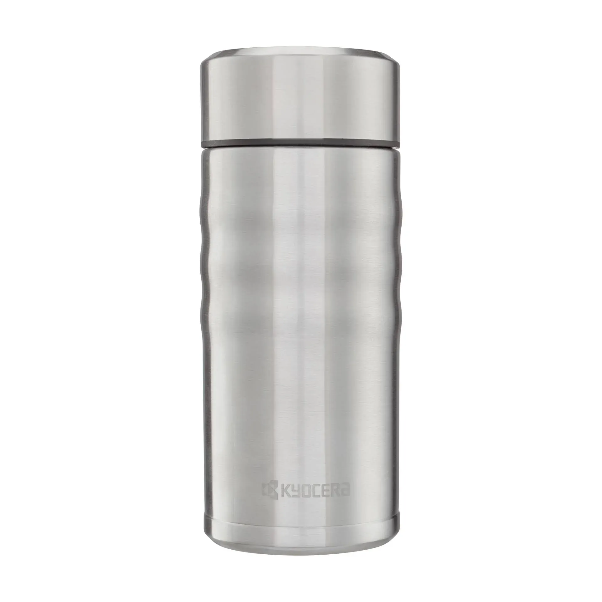 Kyocera Stainless Steel 12 Ounce Twist Top Insulated Travel Mug