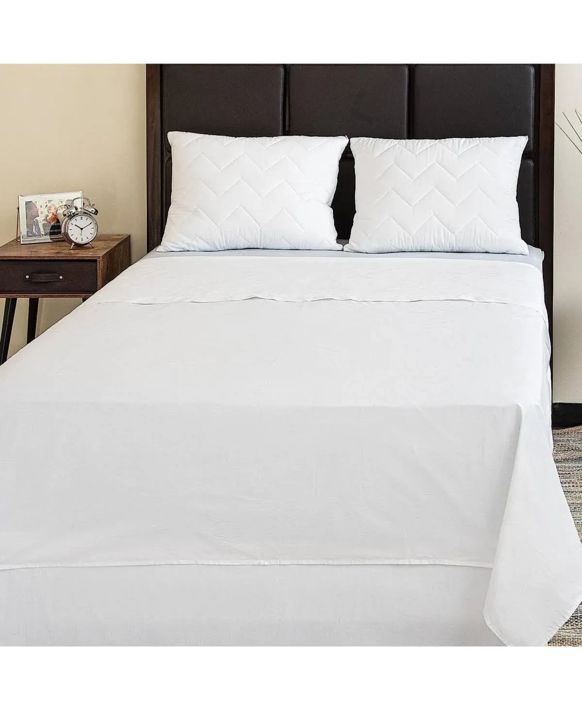 Superity Linen Cotton Flat Sheet