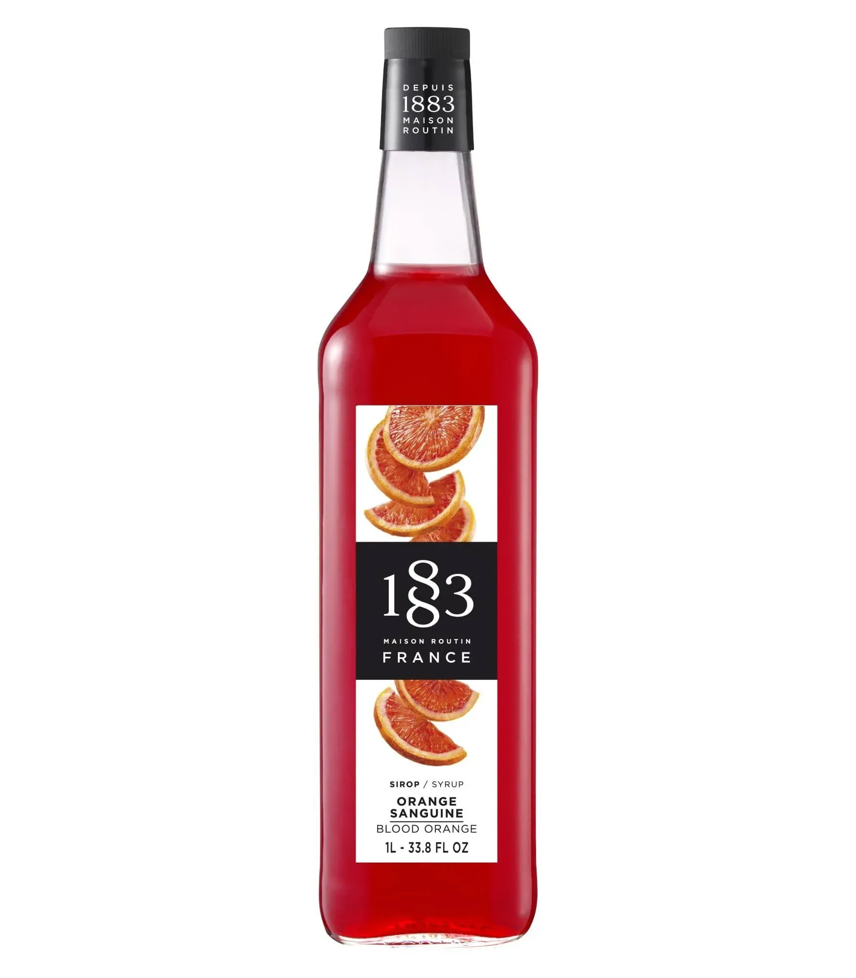 1883 Maison Routin - Blood Orange Syrup - Made in France - Glass Bottle | 1 Liter ...