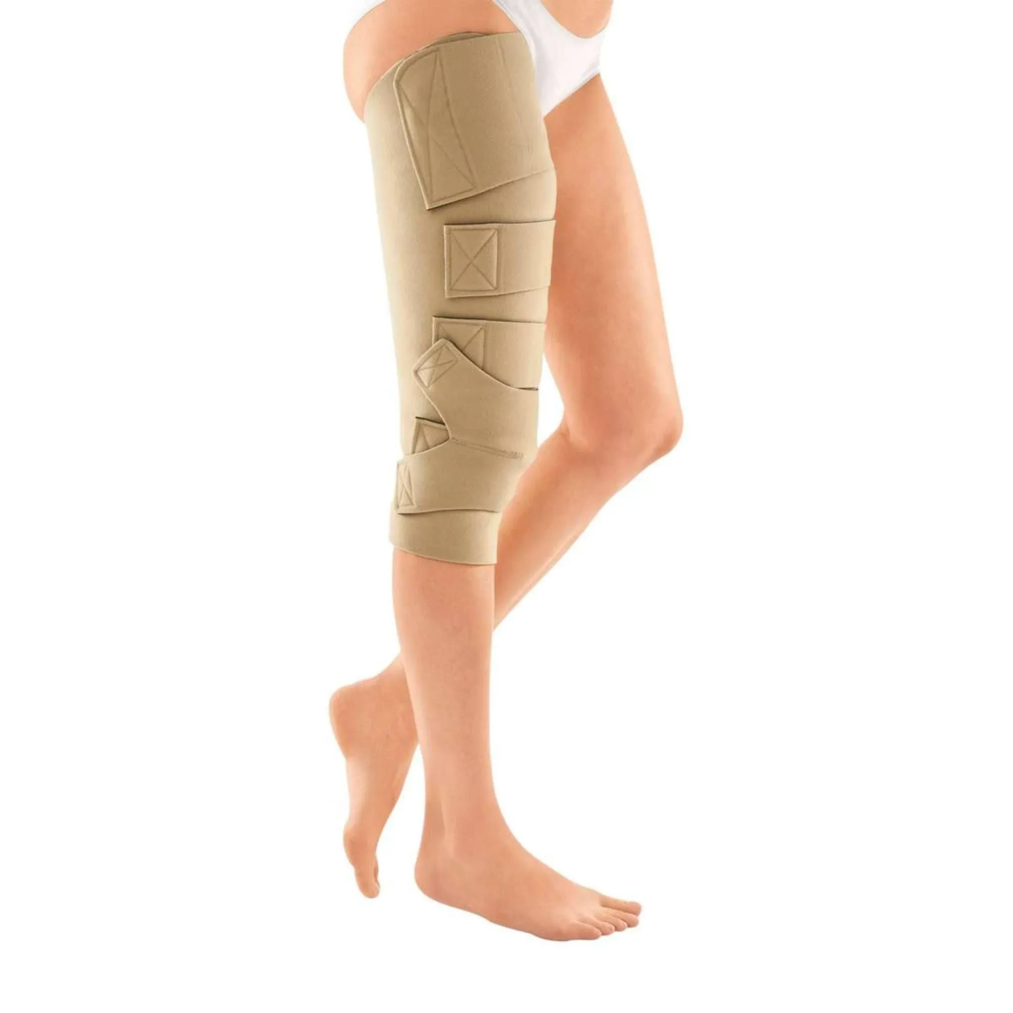 Circaid Juxtafit Essentials Compression Wrap, Upper Leg w/ Knee / Large / Right ...