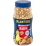 Planters Lightly Salted Dry Roasted Peanuts