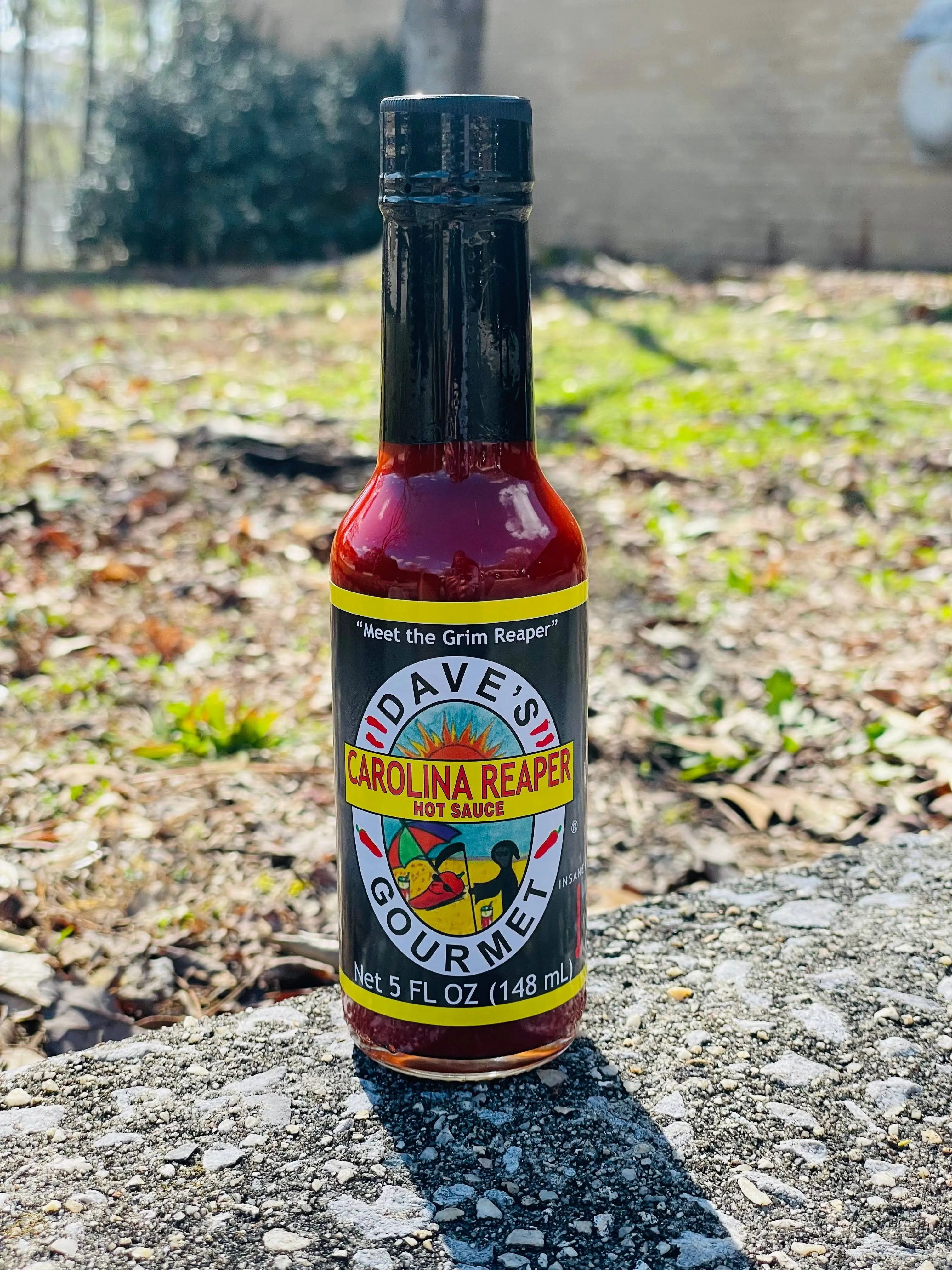 Dave's Gourmet Carolina Reaper Hot Sauce Add Flavor and Heat to Dips, Spreads, Sauces and Marinades