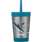 Contigo Kids Spill-Proof Stainless Steel Tumbler with Straw and