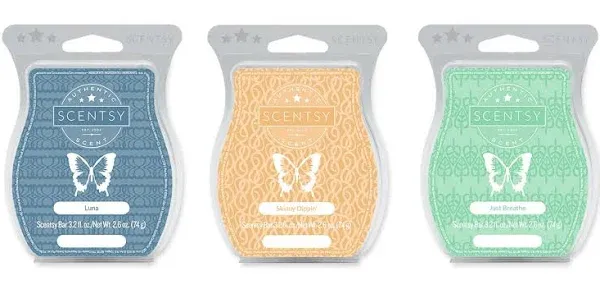 Scentsy Multi-Pack - Luna, Skinny Dippin, Just Breathe