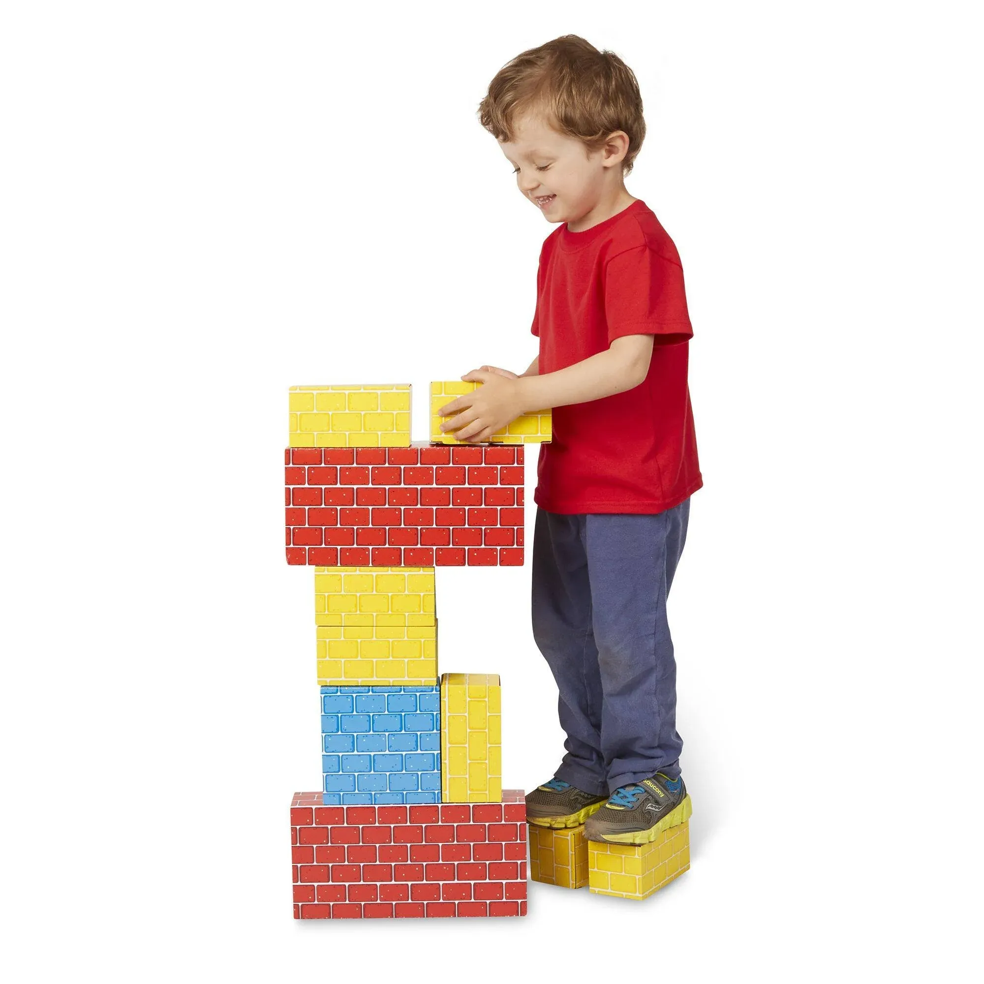 Melissa & Doug 24-Piece Jumbo Cardboard Blocks