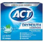 Act Dry Mouth Lozenges Mint