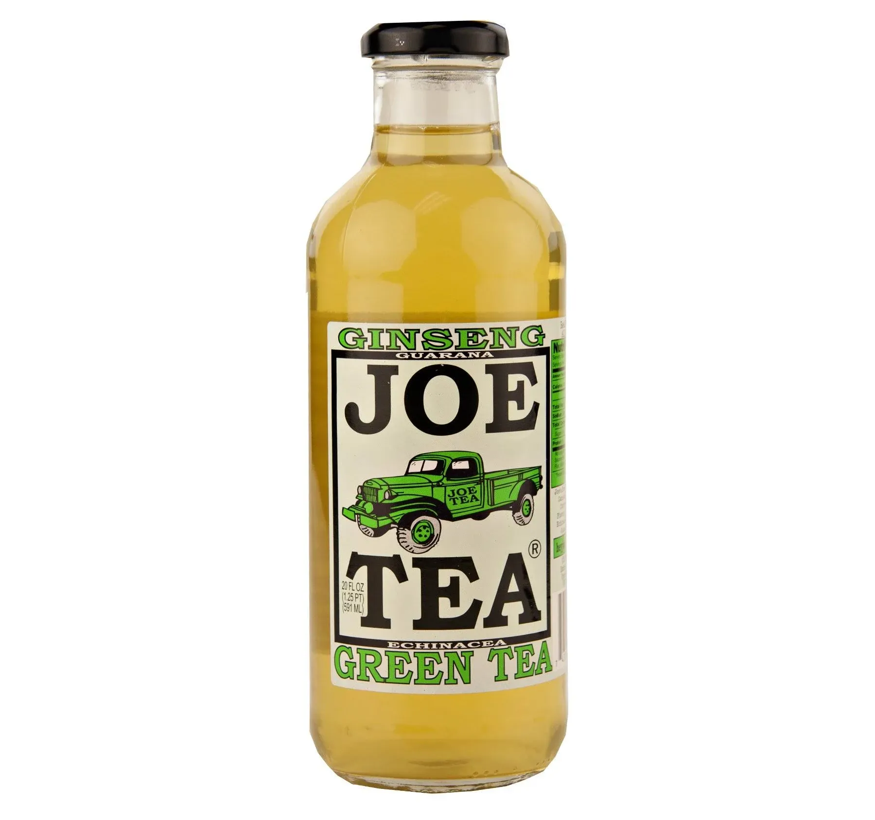 Joe Tea Ginseng Green Tea 20 oz. Bottle (12 Bottles)