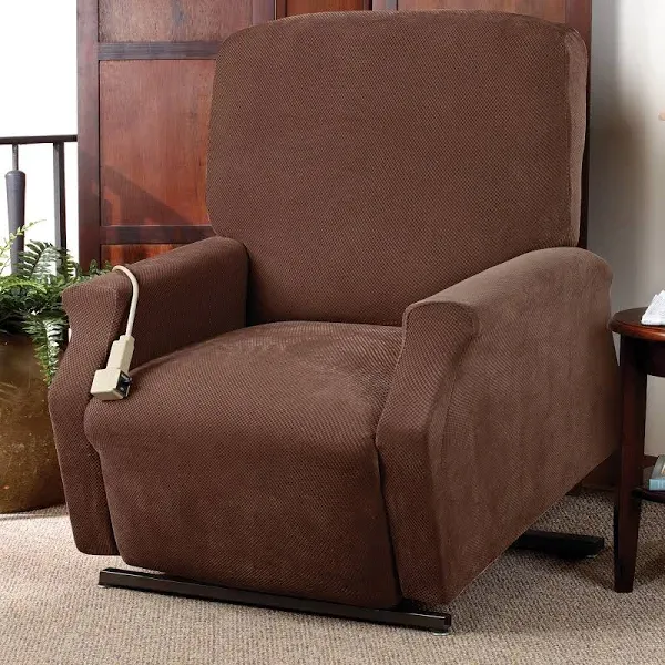 Sure Fit Stretch Pique Lift Recliner Slipcover