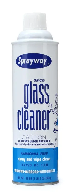 Sprayway Glass Cleaner - 19 oz Aerosol Spray Can