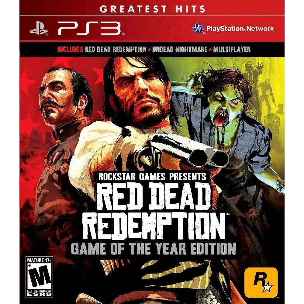 Red Dead Redemption Game of the Year by Rockstar Games