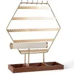 QILICHZ Hexagonal Earring Holder