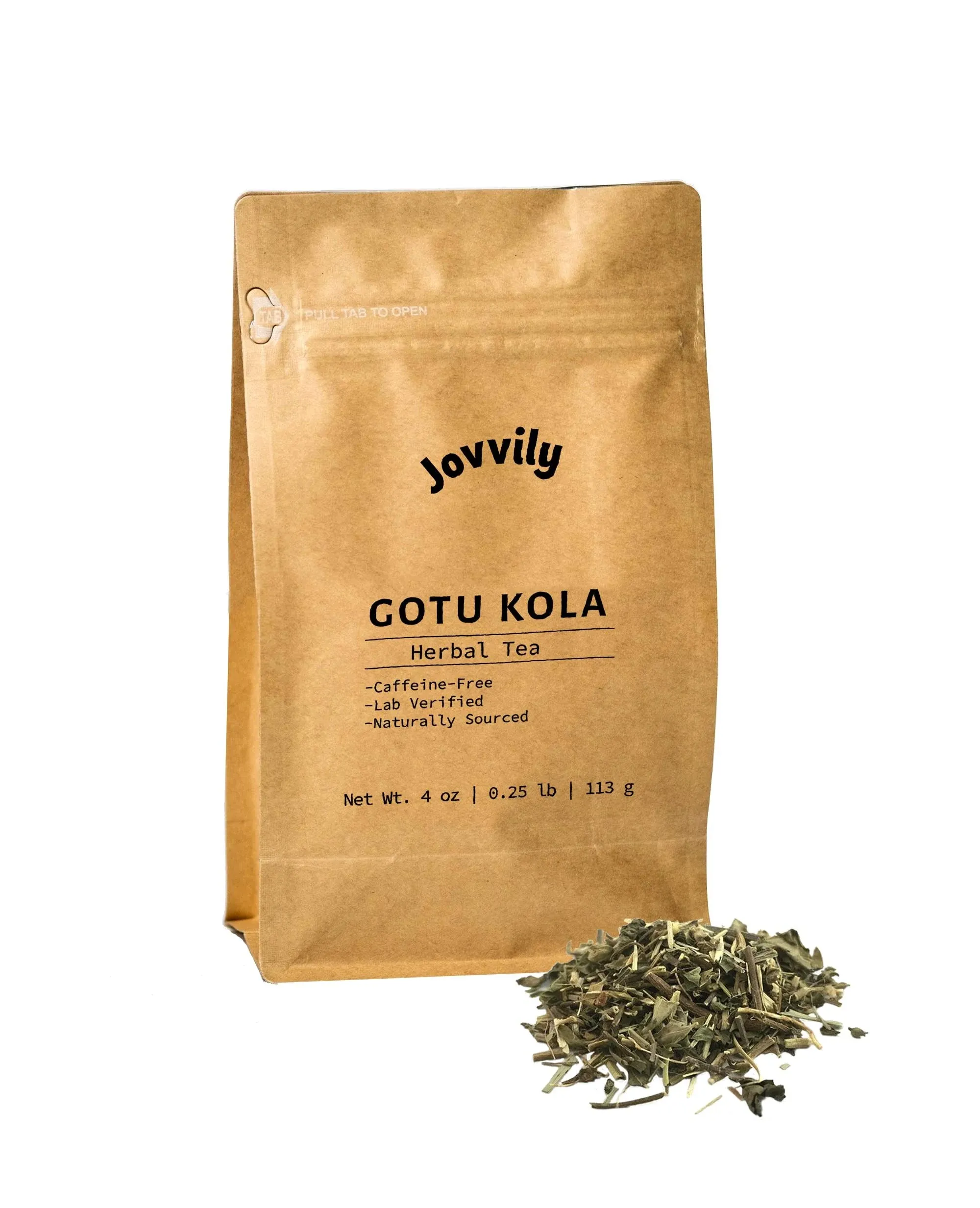 Jovvily Gotu Kola - 4oz - Cut & Sifted - Herbal Tea