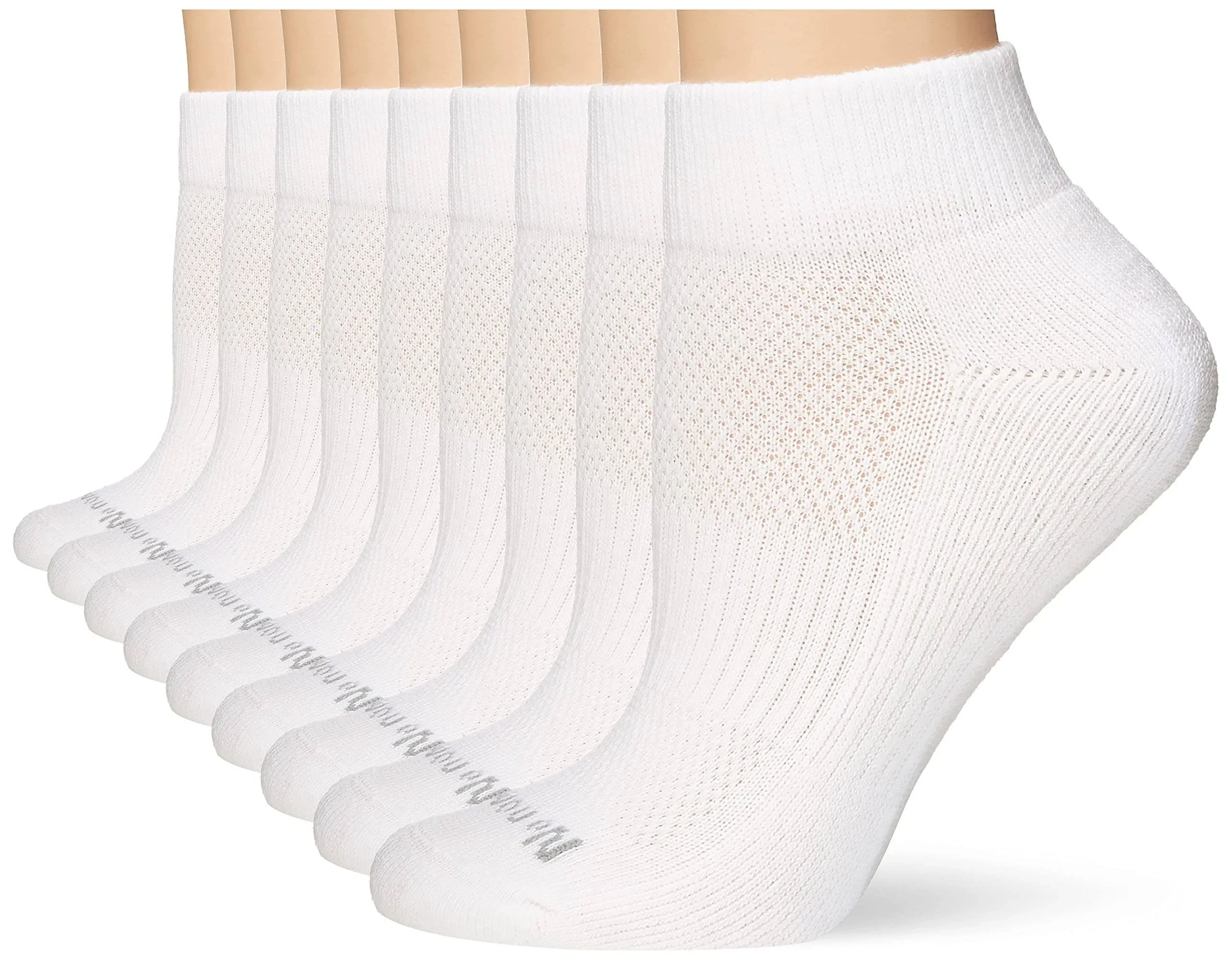 No nonsense Women’s Cushioned Mesh Quarter Top Ankle Socks - Premium Comfort for Women