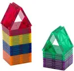 Construction Building Blocks Magnetic Tiles, 30-Pc Magnet Squares Expansion Set 