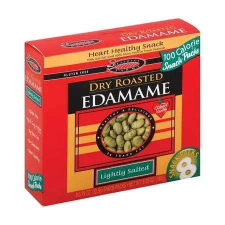 Seapoint Farms Lightly Salted Dry Roasted Edamame 4 Oz Bag