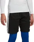 Boys' Adidas Classic 3-Stripe Shorts Small Black