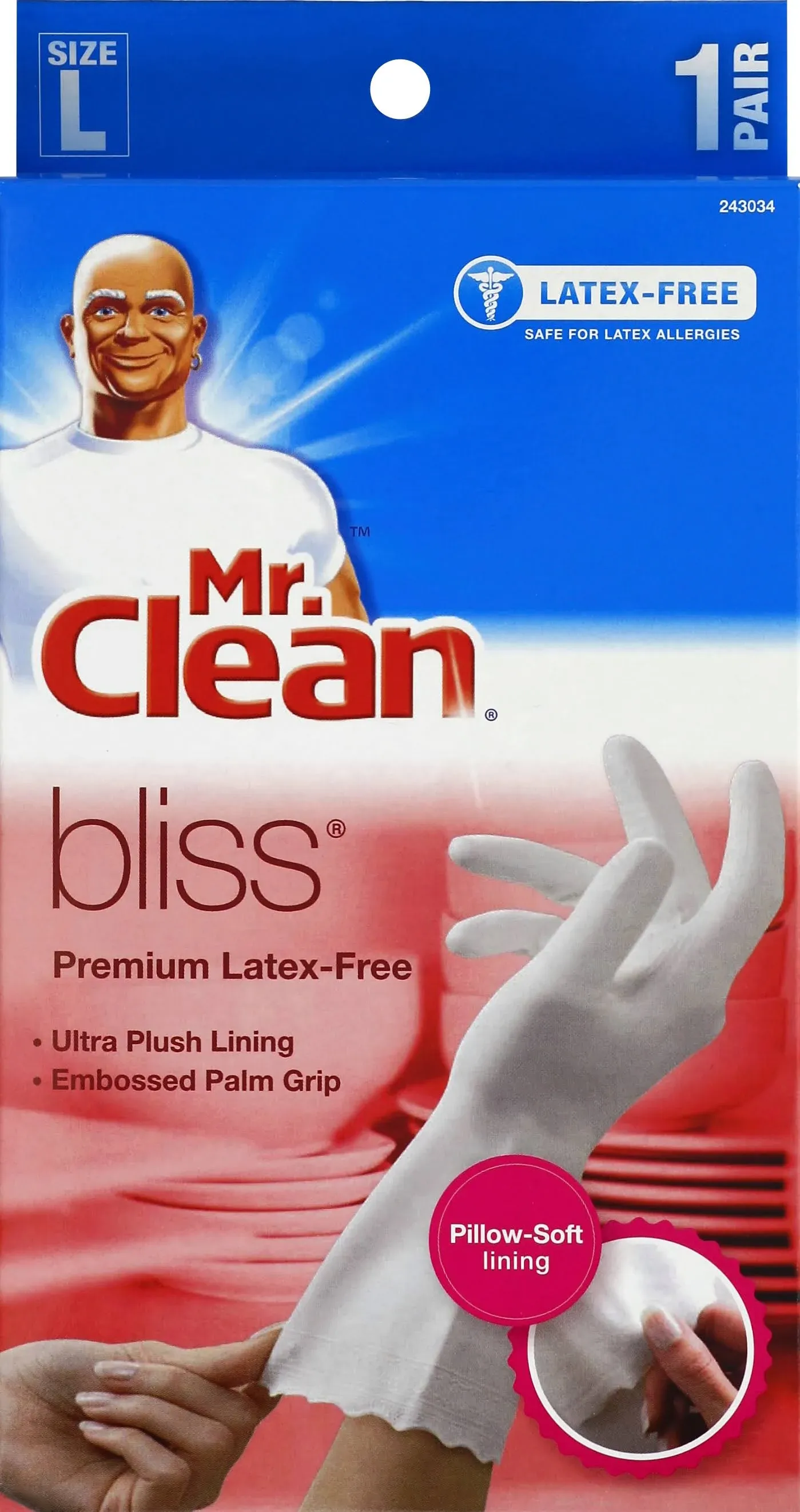 Mr. Clean Bliss Premium Latex-Free Gloves