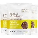 Purely Elizabeth, Banana Nut Butter, Keto Granola, Grain-Free (3 Ct, 8oz Bags)