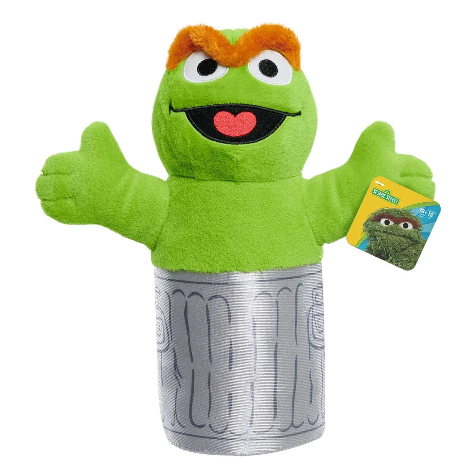 SESAME STREET OSCAR THE GROUCH 12&#034; PLUSH DOLL, 2023 PLUSH