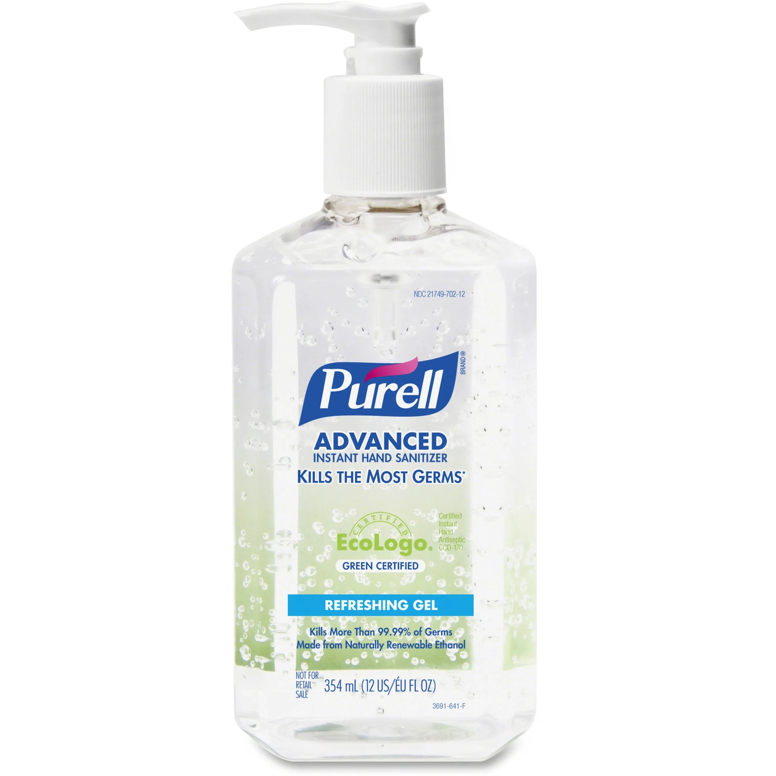 PURELL Hand Sanitizer Gel 12 fl oz 369112