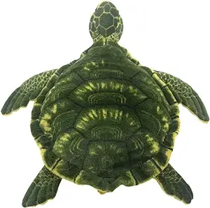 TAGLN Realistic Stuffed Animals Sea Turtle Soft Plush Toys Pillow for