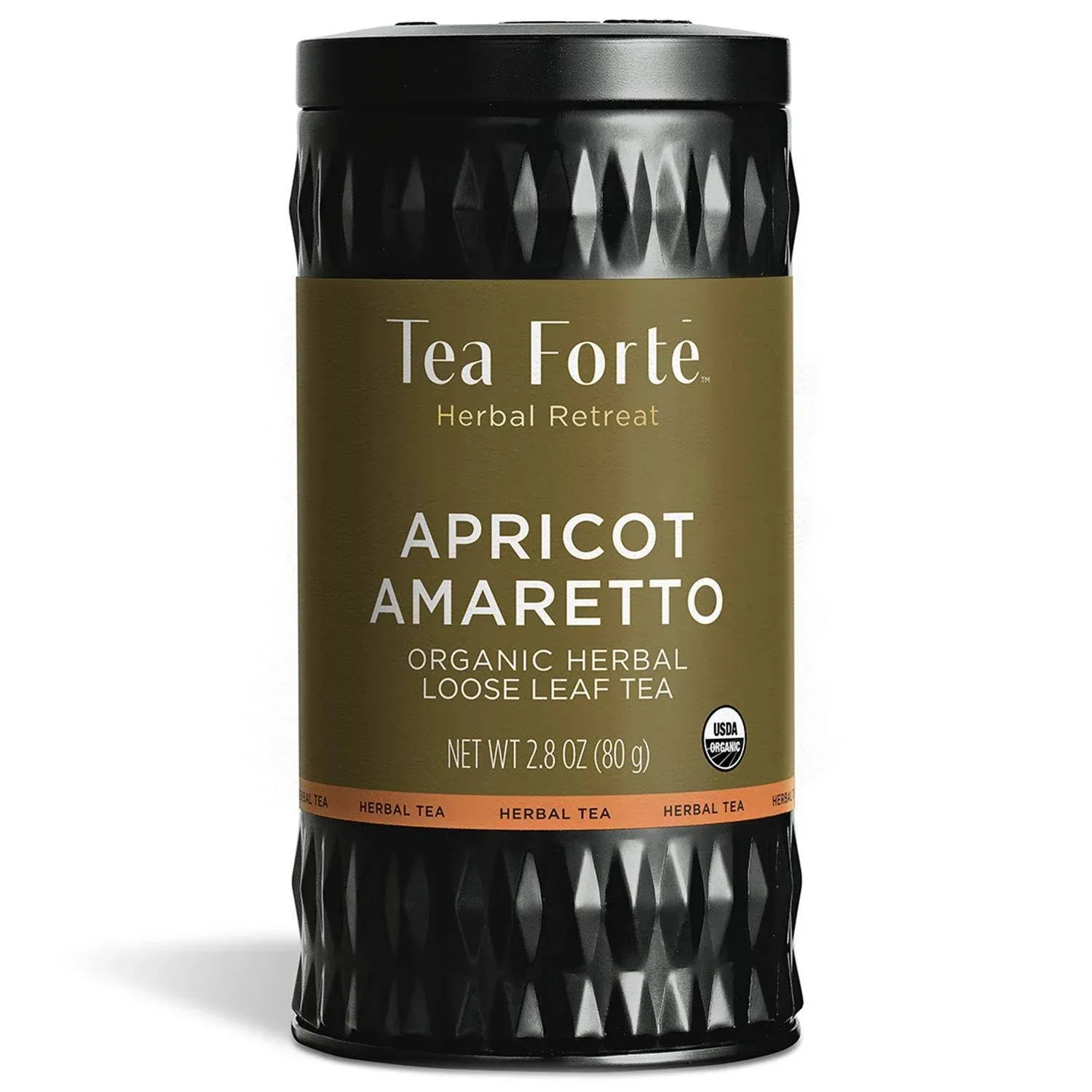 Apricot Amaretto Loose Leaf Tea Canister | Best Herbal Tea