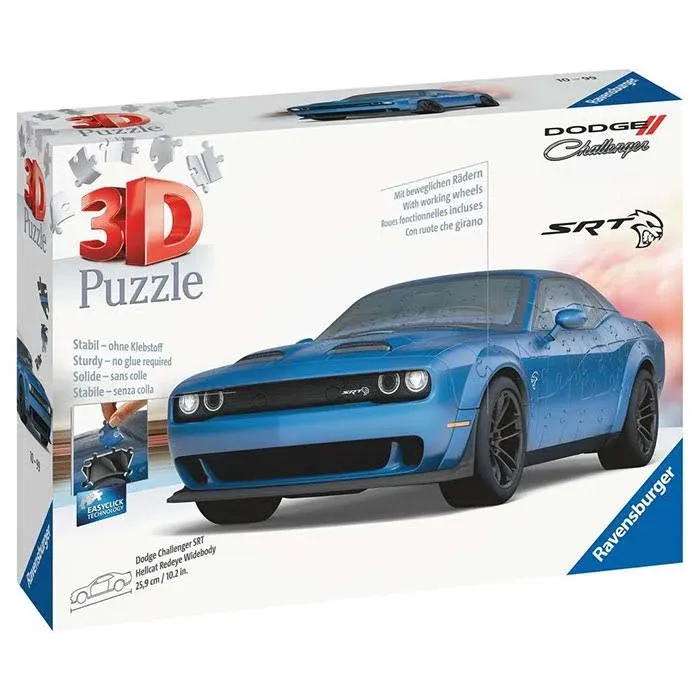 Ravensburger Dodge Challenger SRT Hellcat Reeye Widebody 3D Puzzle