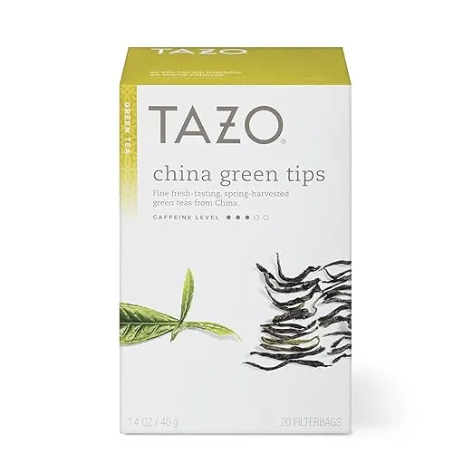 Tazo China Tips Green Tea - 6 per case. 