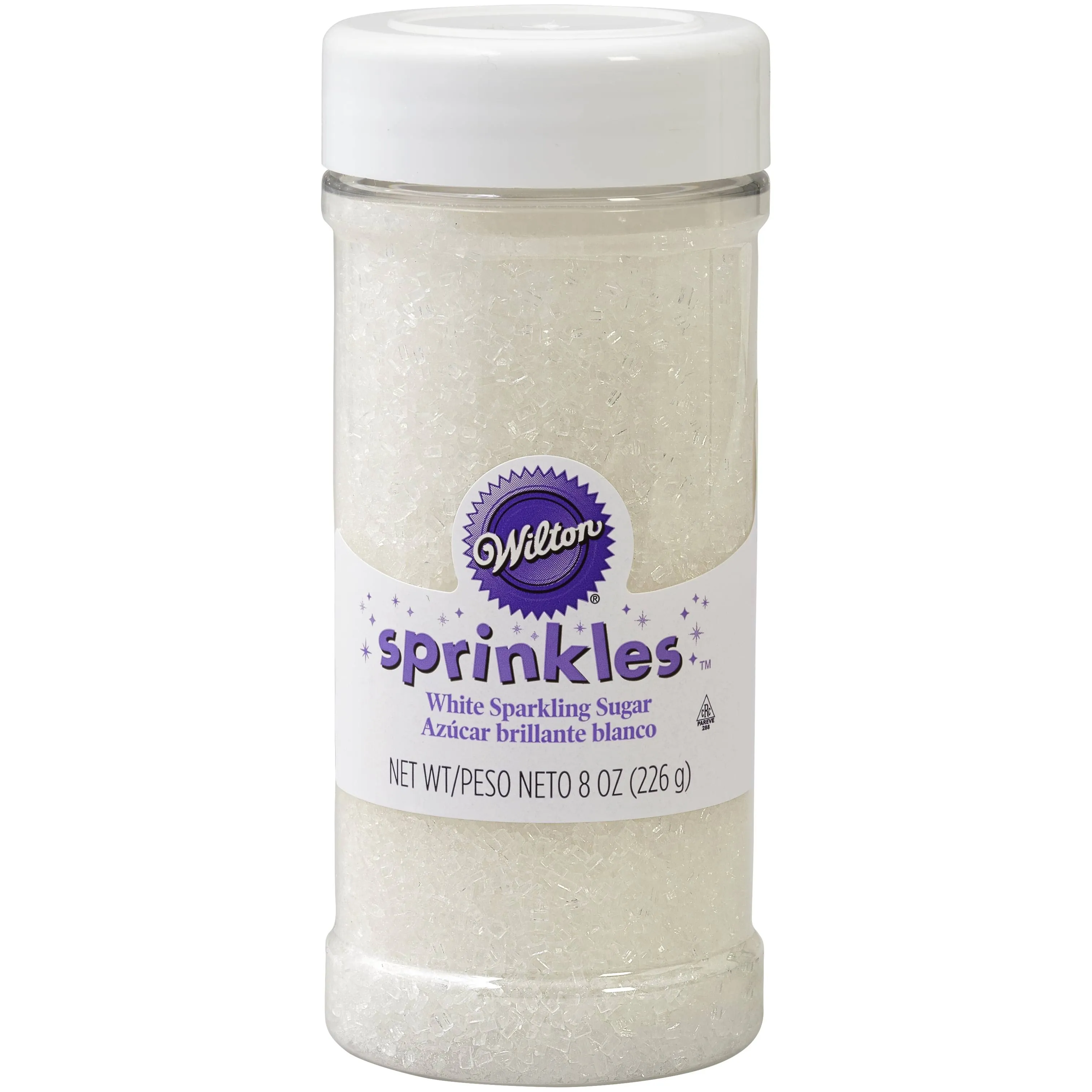 Sugar Sprinkles 8oz-White