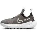 Nike Kids' Grade School Flex Runner 2 Running Shoes, Size 3.5, Pewter/White