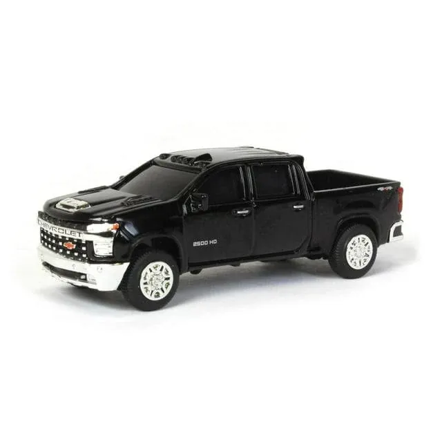 Truck 1/64 2020 Chevy Silverado LT, White, Collect N Play by Ertl 47467-2