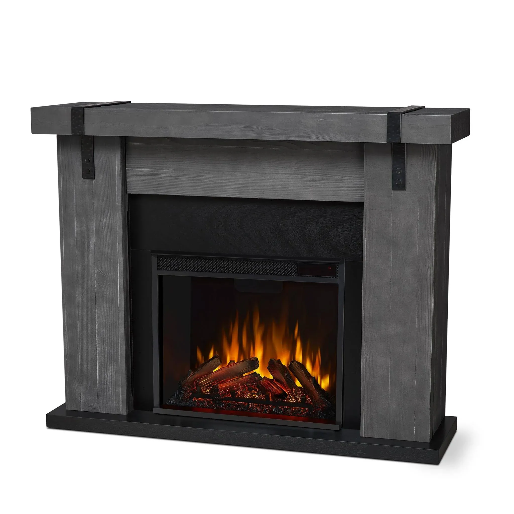 Real Flame - Aspen Electric Fireplace - Gray Barnwood